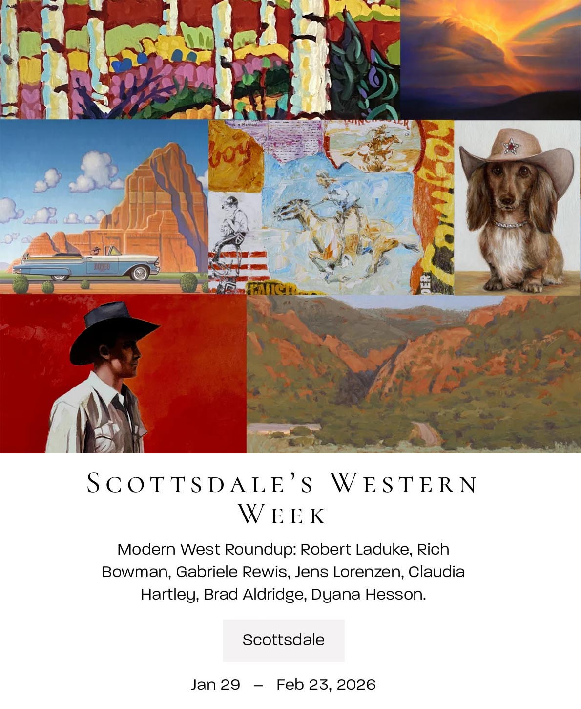 SCOTTSDALE'S WESTERN WEEK, Bonner David Galleries, Scottsdale, New York